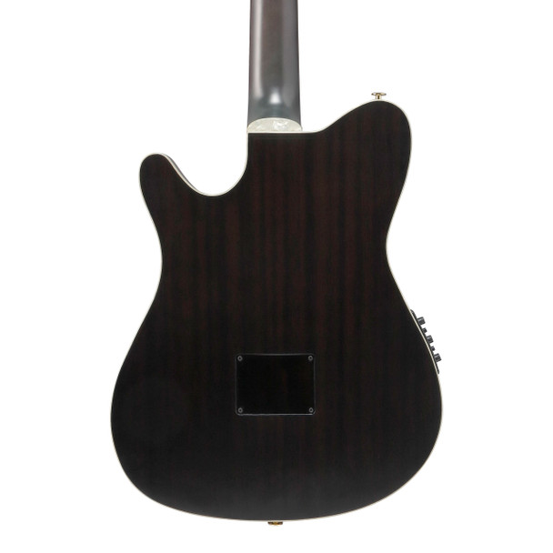 Ibanez TOD20FMN-BFL Tim Henson Nylon Electro-Acoustic Guitar, Black Burst Fade 