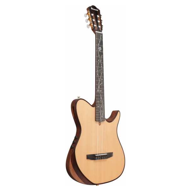 Ibanez TOD100N-NT Tim Henson Signature Nylon Electro-Acoustic Guitar, Natural High Gloss 