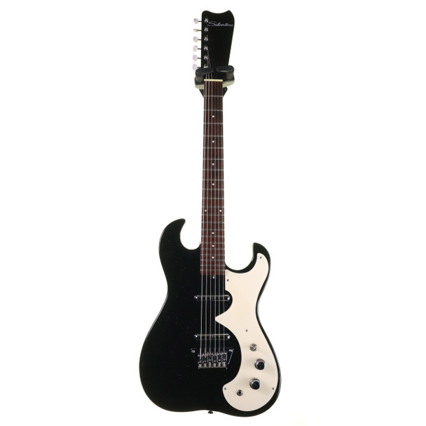 Silvertone 1449 BSF Electric Guitar, Black Sparkle (pre-owned)