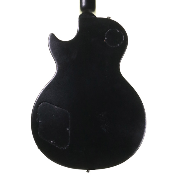 Gibson Les Paul Gothic Electric Guitar, Black (Refinished, No Case) (pre-owned)