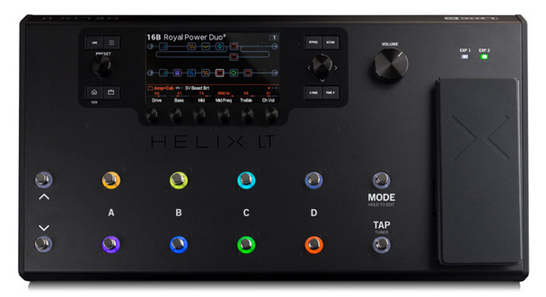 Line 6 Helix LT Guitar Multi FX Pedal  (as new)