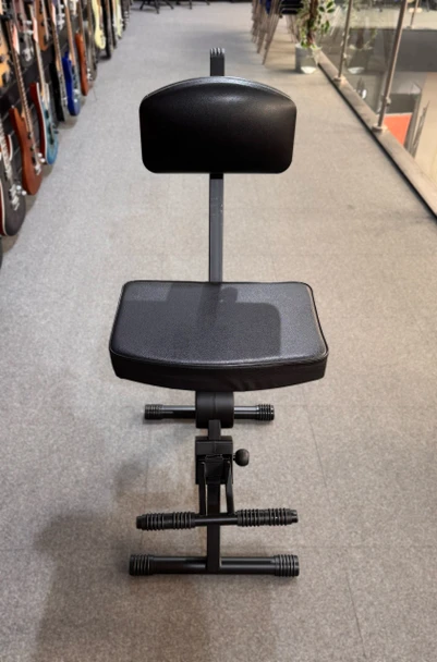 QuikLok DX749 Height Adjustable Musicians Stool w/ Backrest & Footrest (pre-owned)