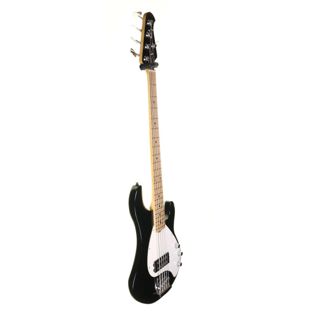 OLP MM3 5-String Bass Guitar, Maple, Black with Stinger Preamp (pre-owned)