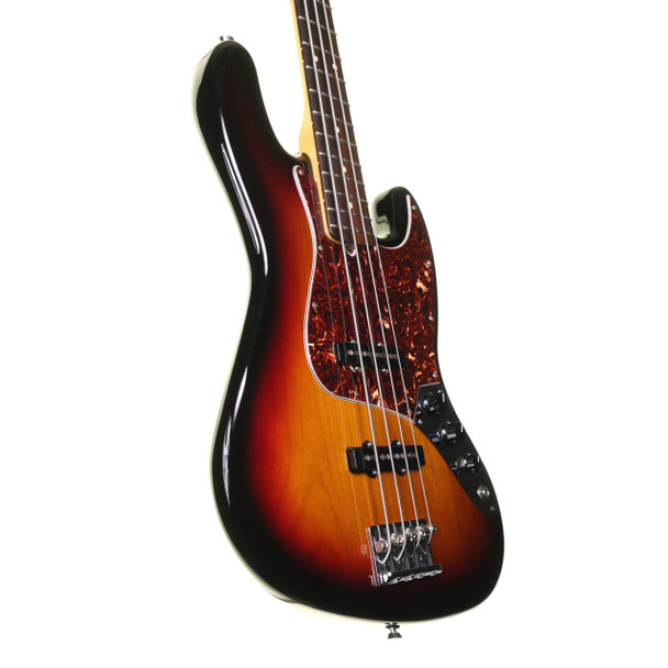 Fender American Standard Jazz Bass, Rosewood, Sunburst with Case (pre-owned)