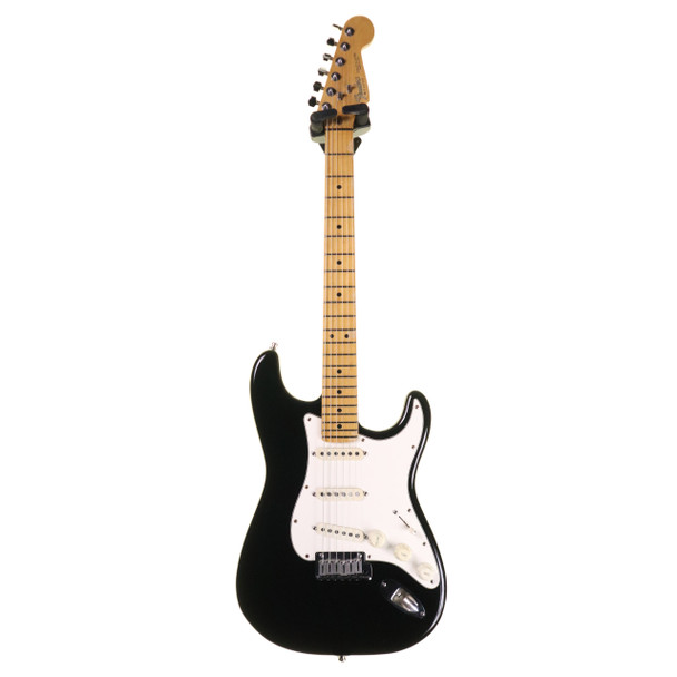 Fender 87 American Standard Stratocaster Electric Guitar, Black with Hard Case (pre-owned)