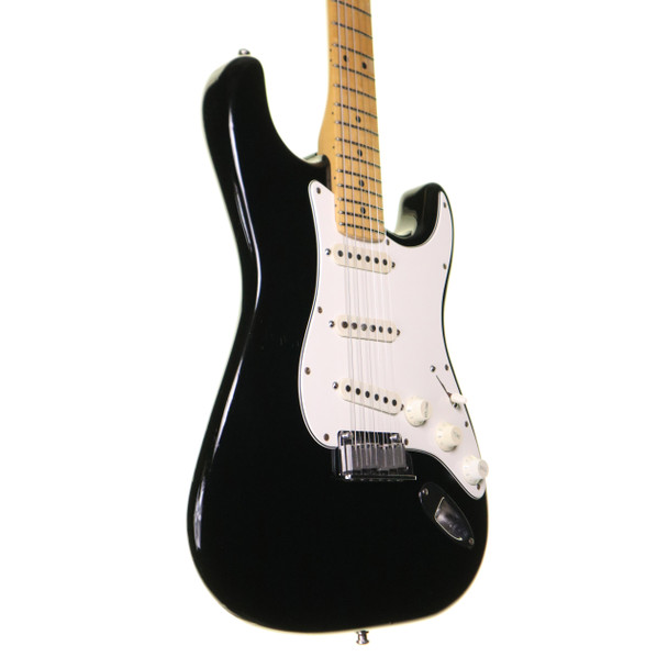 Fender 87 American Standard Stratocaster Electric Guitar, Black with Hard Case (pre-owned)