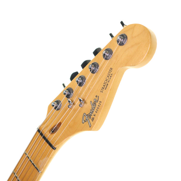Fender 87 American Standard Stratocaster Electric Guitar, Black with Hard Case (pre-owned)