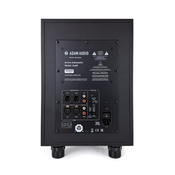 ADAM Audio SUB8 Active Studio Subwoofer (b-stock)
