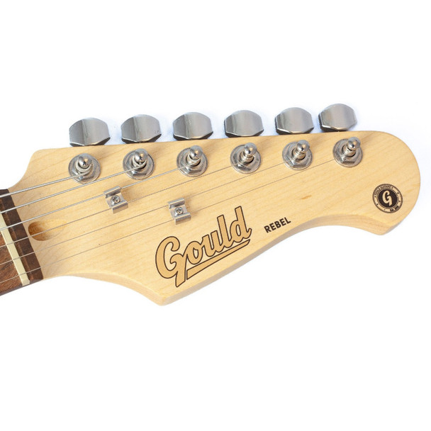 Gould Rebel Electric Guitar, Lilac 