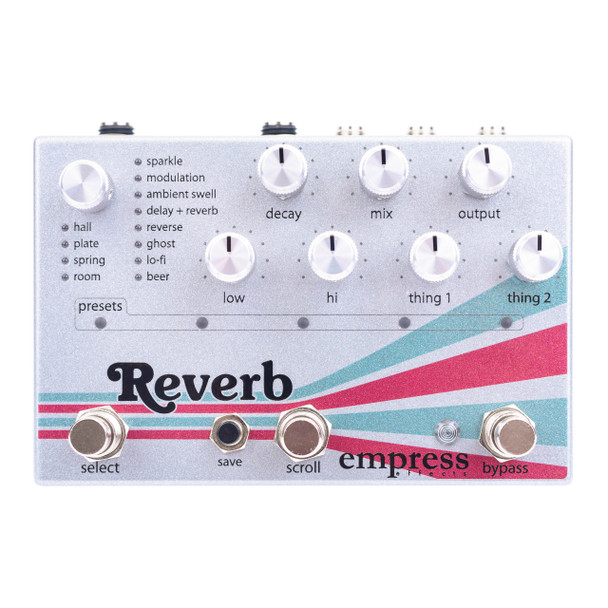 Empress Effects Reverb Effects Pedal 