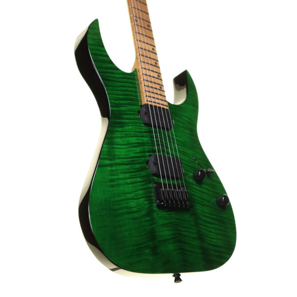 Spira S-450 TGR Electric Guitar, Transparent Green  (ex-display)