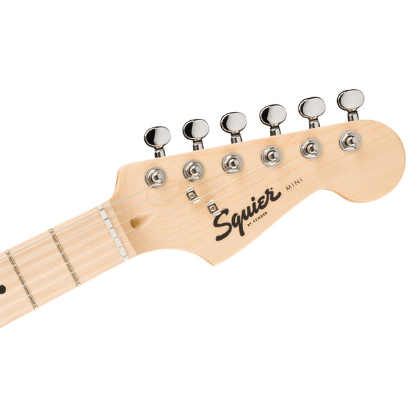 Fender Squier Mini Stratocaster Electric Guitar, Sea Foam Green, Maple 