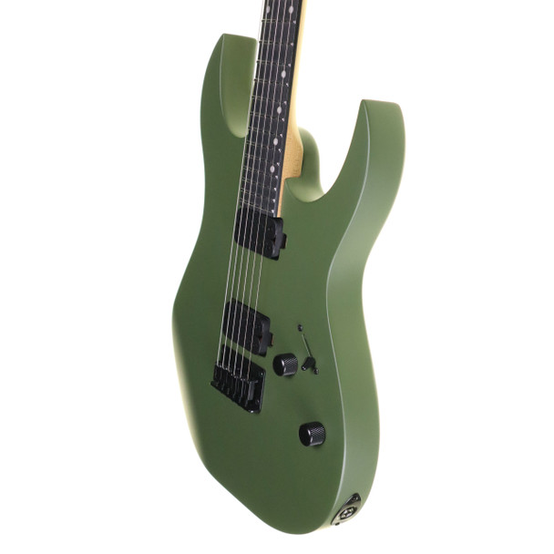Spira S-400 MGR Electric Guitar, Satin Dark Green  (ex-display)