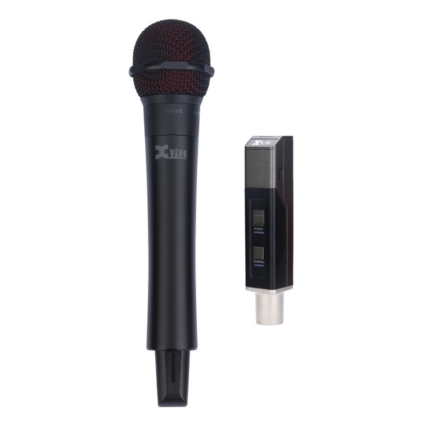 XVIVE M5 Wireless Dynamic Microphone System, 5.8GHZ, Black 