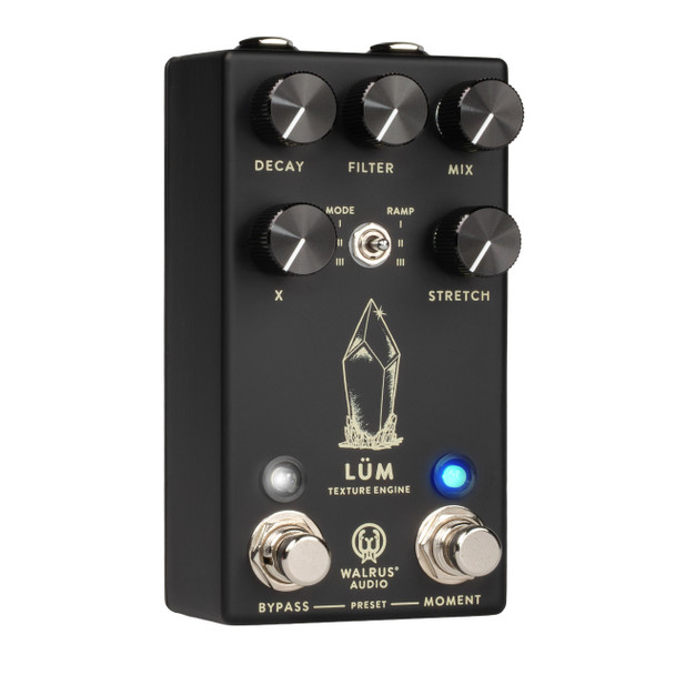 Walrus Audio Lüm Granular Reverb Effects Pedal, Black 