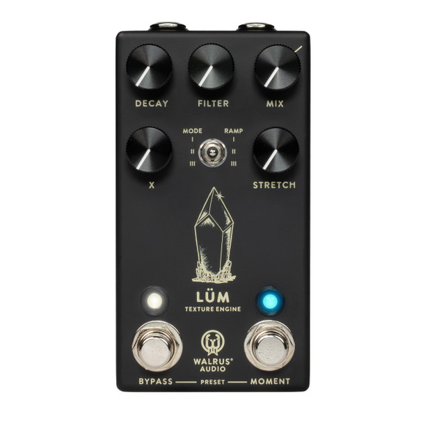 Walrus Audio Lüm Granular Reverb Effects Pedal, Black 