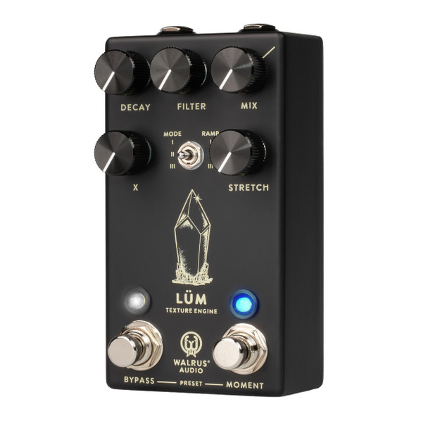 Walrus Audio Lüm Granular Reverb Effects Pedal, Black 