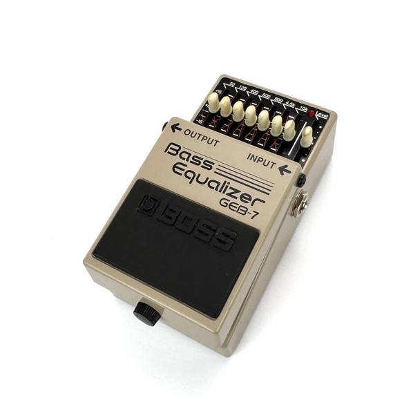 Boss GEB-7 7 Band EQ Bass Effects Pedal (pre-owned)