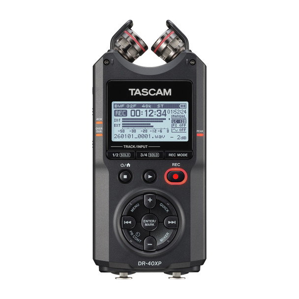 Tascam DR-40XP Portable Handheld Field Recorder 