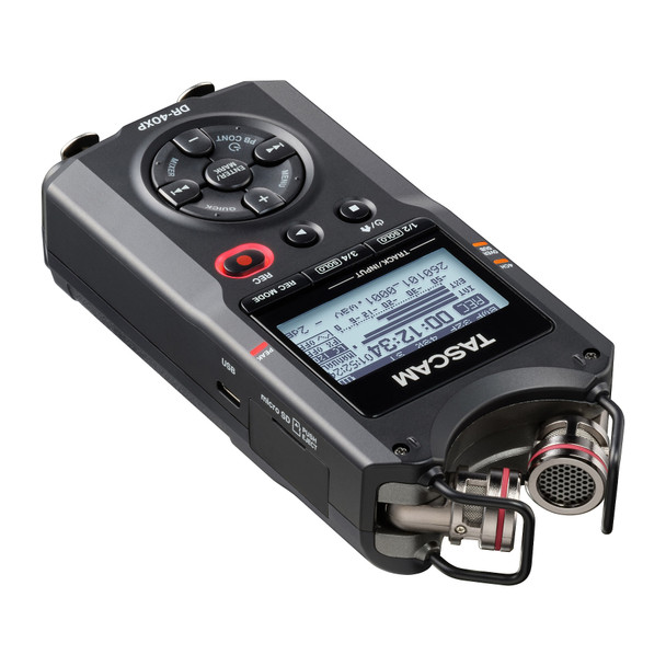 Tascam DR-40XP Portable Handheld Field Recorder 