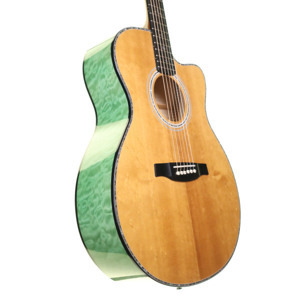 PRS Angelus A55EBH Electro Acoustic Guitar, Abaco Green with Hardcase (pre-owned)