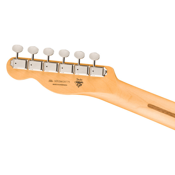 Fender 75th Anniversary Player II Telecaster Electric Guitar, Aztec Gold, MN 