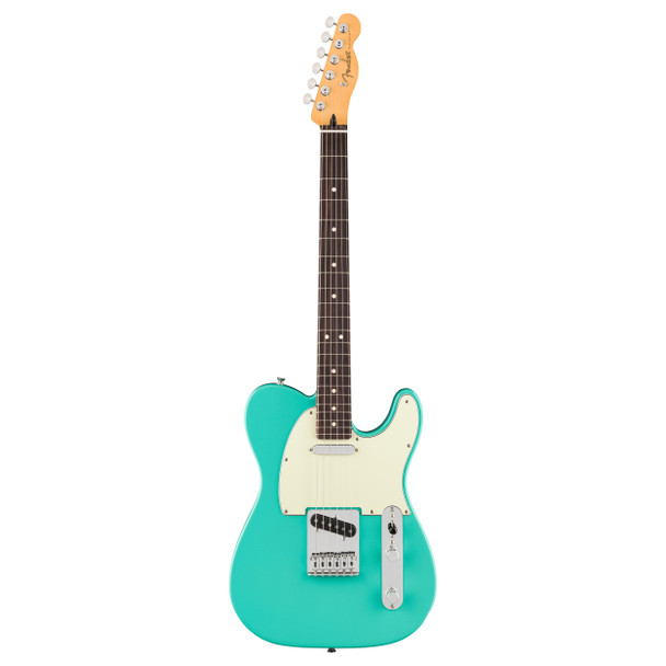 Fender 75th Anniversary Player II Telecaster Electric Guitar, Seafoam Green, RW 