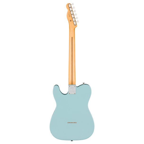 Fender 75th Anniversary Player II Telecaster Electric Guitar, Daphne Blue, RW 