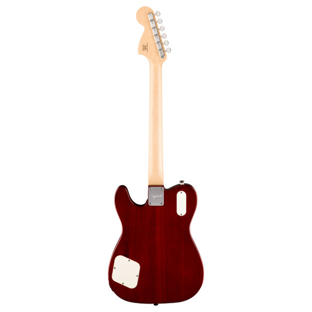 Fender Squier Paranormal Troublemaker Telecaster Deluxe Bigsby Electric Guitar, Honey Sunburst 