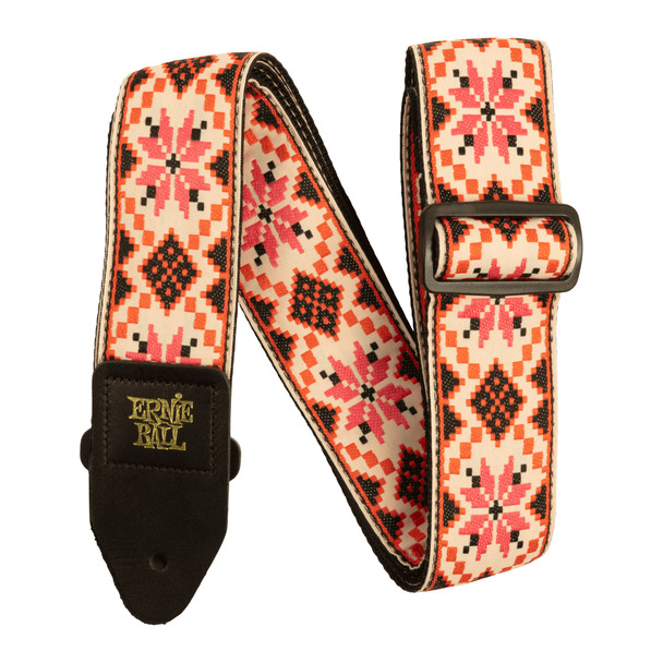 Ernie Ball Jacquard Guitar Strap, Cinnamon Neddlepoint 
