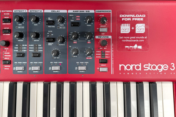 Nord Stage 3 88 Digital Stage Piano (pre-owned)