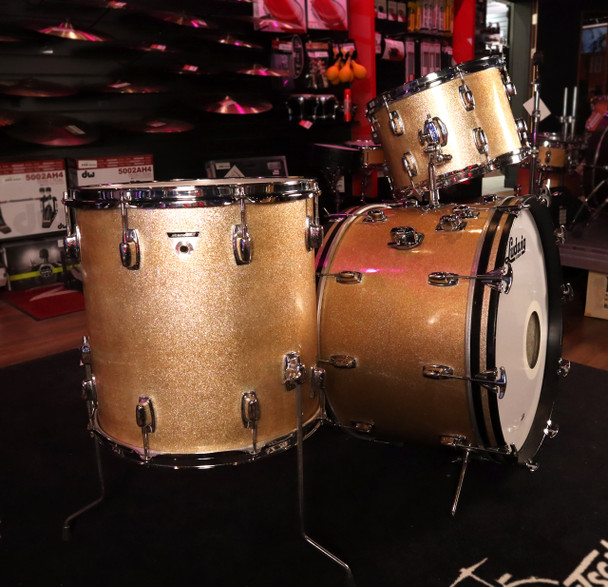 Ludwig Standard 1968 Drum Kit Shell Pack Silver Mist (pre-owned)