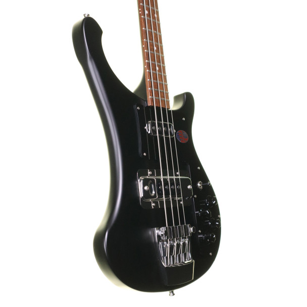 Rickenbacker 4003S MBL Bass Guitar, Matt Black with Hard Case (Pre-Owned) (pre-owned)