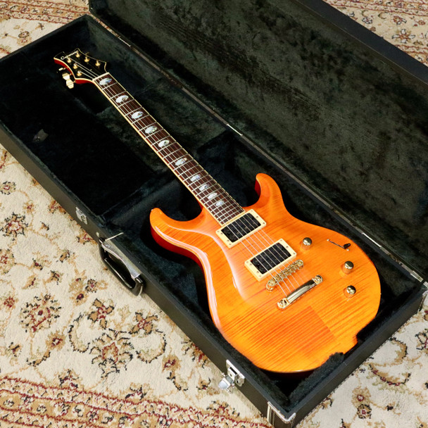 Caparison Angelus Electric Guitar, Transparent Orange with Hard Case (pre-owned)
