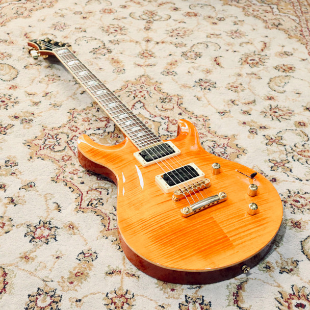 Caparison Angelus Electric Guitar, Transparent Orange with Hard Case (pre-owned)