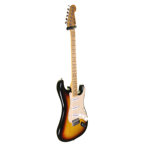 Fender Standard Stratocaster Electric Guitar, Sunburst, with Tex Mex Pickups (pre-owned)