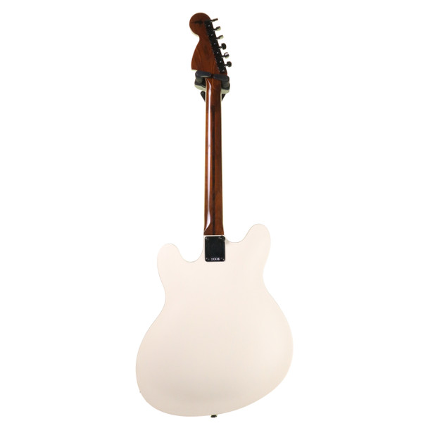 Fender Tom Delonge Starcaster, Satin Olympic White with Case (pre-owned)