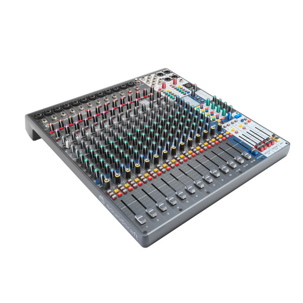 Soundcraft Signature Plus 16 Analogue 16 Channel Mixing Desk 