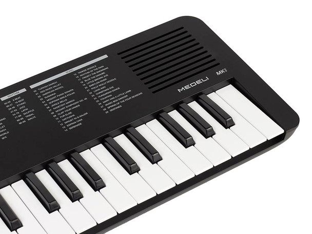 Medeli MK1BK Nebula Series 37 Mini-size Keys Keyboard, Black 