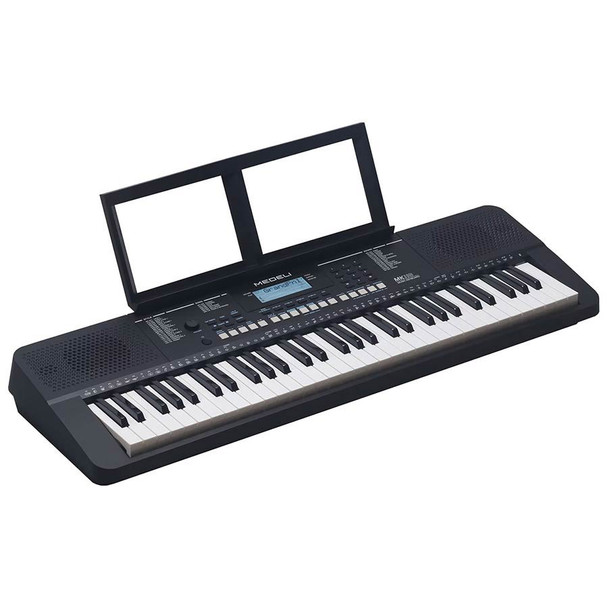 Medeli MK110 Millenium Series 61 Note Touch Sensitive Keyboard, Black  