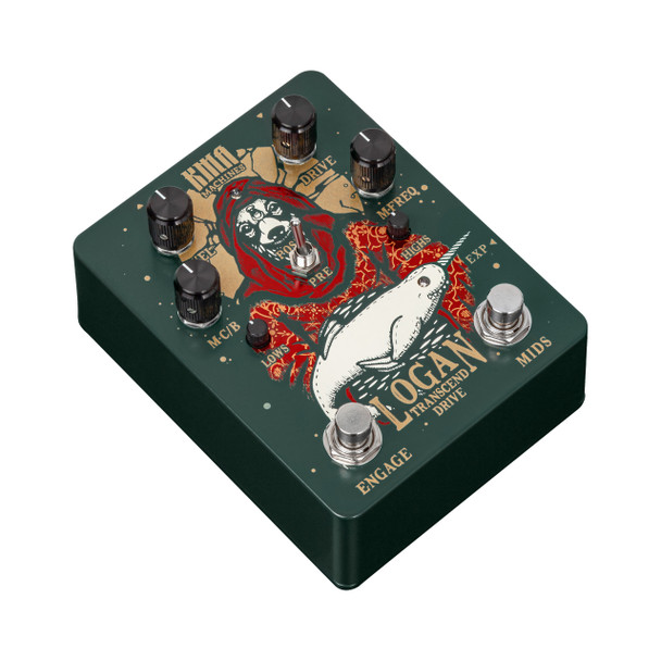 KMA Machines Logan Overdrive Effects Pedal 