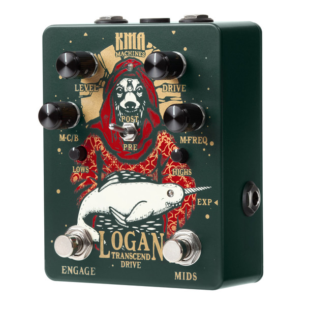 KMA Machines Logan Overdrive Effects Pedal 