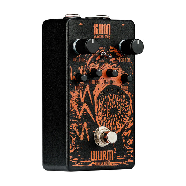 KMA Machines WURM 2 High-Gain Distortion Effects Pedal 