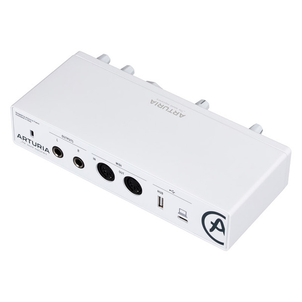 Arturia MiniFuse 2 Audio Interface, White with Ableton Live 12 Standard 
