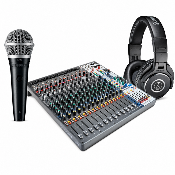 Soundcraft Signature Plus 16 Engineer Bundle 