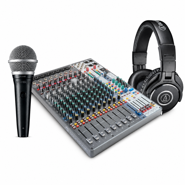 Soundcraft Signature Plus 12 Engineer Bundle 
