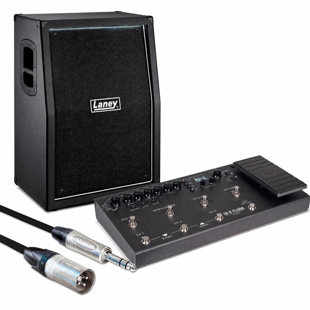 Blackstar ID:X Floor Three + Laney LFR-112 Complete Digital Guitar Rig 