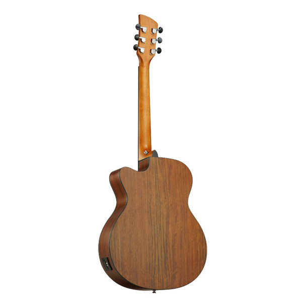 Brunswick BTK30WNO Grand Auditorium Electro-Acoustic Guitar, Open-Pore Walnut Stain 