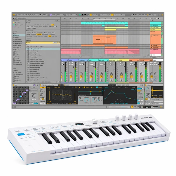 Arturia KeyStep 37 mk2 MIDI Controller/Sequencer with Ableton Live 12 Standard 