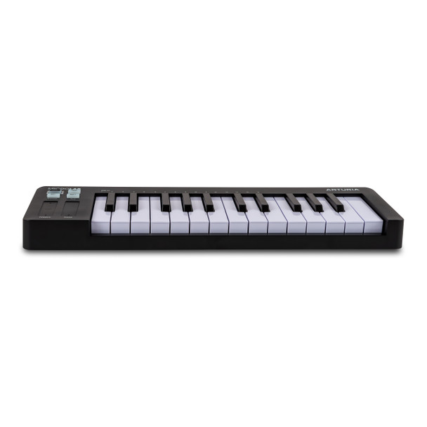 Arturia MicroLab mk3 MIDI Controller, Black with Ableton Live 12 Standard 
